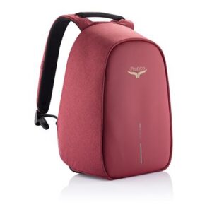 Red color anti theft backpack high value